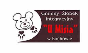 Logo Gminnego Żłobka Integracyjnego "U Misia" w Łochowie